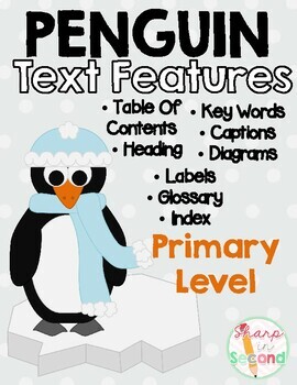 Preview of Penguin Primary Non-Fiction Text Features