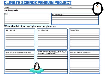 Preview of Save the Penguin Project Climate Science