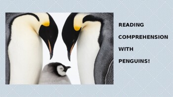 Preview of Penguin Reading or Auditory Comprehension!!