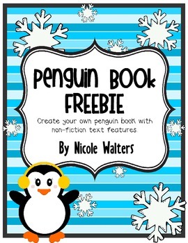 Preview of Penguin Research with Nonfiction Text Features {Freebie}