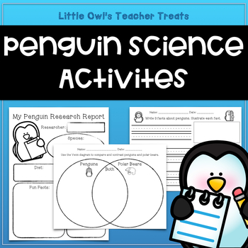 Preview of Penguin Science Activities