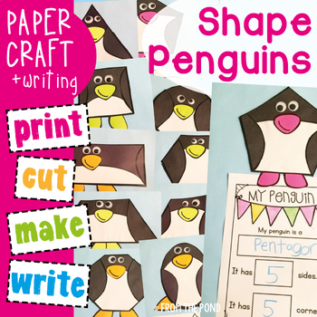 Preview of Penguin Shape Craft