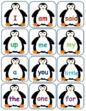Penguin Sight Words (High Frequency Words) Christmas, Winter