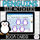 Penguin Size Comparing Digital Boom Cards™ | Size Sorting 