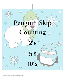 Preview of Penguin Skip Counting Puzzles