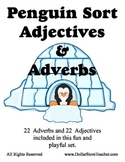 Penguin Sort - Adjectives and Adverbs 22 of each
