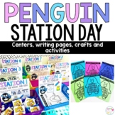 Penguin Station Day | Activities Centers Writing and Crafts