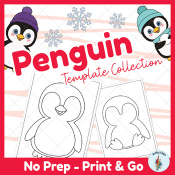 Penguin Template Collection - 20+ Printable, Winter Images for ...