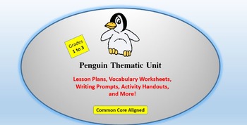 Preview of Penguin Thematic Unit