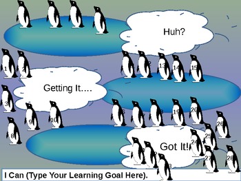 Preview of Penguin Themed Formative Assessment