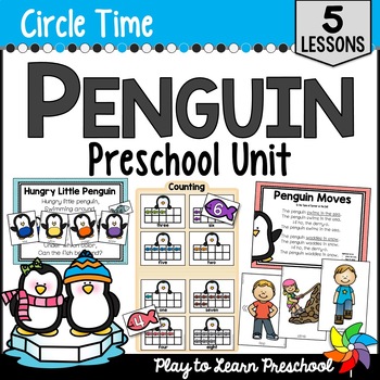 Preview of Penguin Unit | Lesson Plans - Activities for Preschool Pre-K