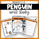 Penguin Unit Study | Informational Texts, Activities, Temp