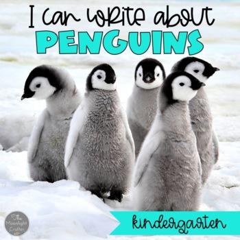 Preview of Penguin Writing for Kindergarten
