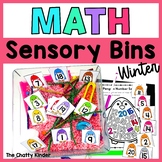 Penguin and Winter Math Sensory Bins - Winter Word Search 