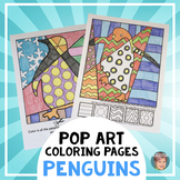 Penguins Interactive Coloring Sheets for your Winter Activities!