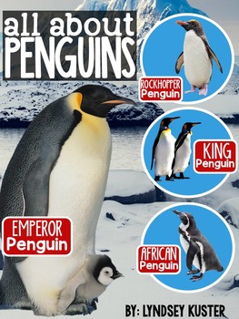 Preview of Penguins {A Complete Nonfiction Resource!}