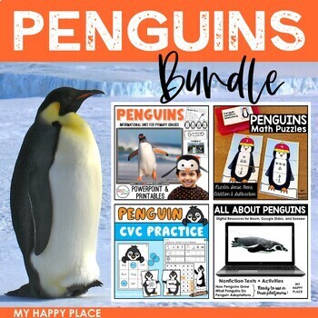 Preview of Penguin Activities Bundle