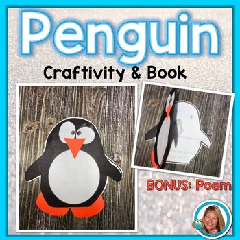 Preview of Penguins Craft and Writing Book