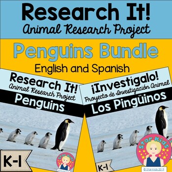 Preview of Penguin Research in English and Spanish for K-1
