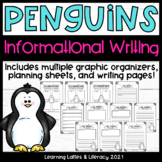 Penguins Informational Writing Animal Research Activity Wi