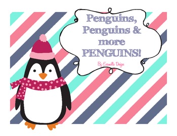 Preview of Penguins: Literacy & Math Activities & Tacky the Penguin!!