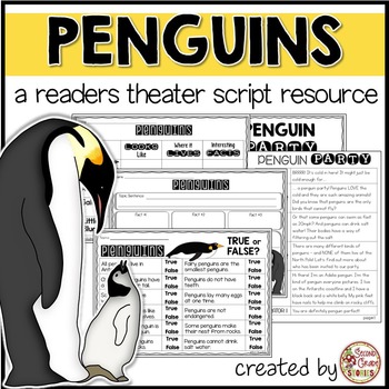 Preview of Penguins Nonfiction Readers Theater