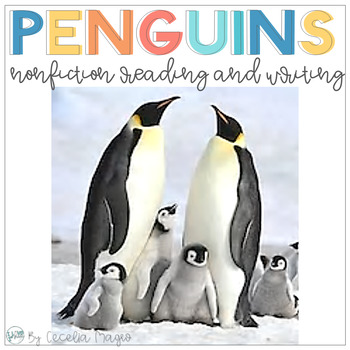 Preview of Penguins Nonfiction Reading Passages and Lesson Plans