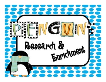Preview of Penguins Research and Enrichment