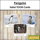 Penguins Safari TOOB Cards - Montessori