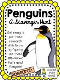 Penguins - Scavenger Hunt Activity and KEY