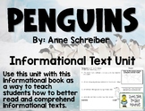 Penguins by Anne Schreiber - Informational Text Unit
