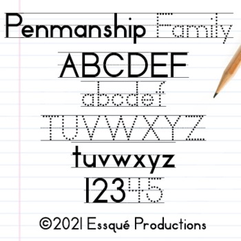 Preview of Penmanship Font Family