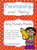 Penmanship and Poetry Using Nursery Rhymes