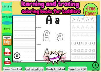 Preview of Kindergarten Handwriting Practice: A-Z pre-k-first grade pen control exercises