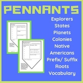 Pennant BUNDLE! Language Arts, Math, Social Studies & Scie