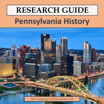 Preview of Pennsylvania History Research Project — Secondary History ELA — CCSS Rubrics