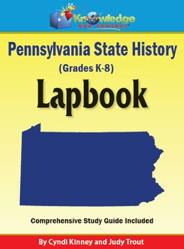 Preview of Pennsylvania State History Lapbook / Interactive Notebook - EBOOK