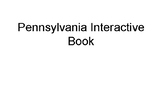 Pennsylvania State Interactive Book, grades pre-k - 2nd: a