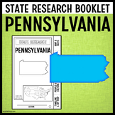 Pennsylvania State Report Research Project Tabbed Booklet 