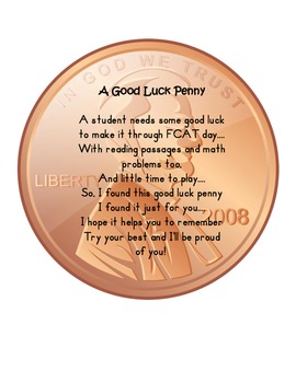 Penny Poem Worksheets Teaching Resources Teachers Pay Teachers