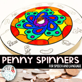 Penny Spinners for Speech and Language: A Speech Therapy Activity