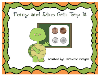Preview of Penny and Dime Coin Top It Game