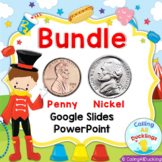 Penny and Nickel Digital Centers Bundle | PowerPoint | Goo
