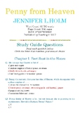 Penny from Heaven by Jennifer L.Holm; Multiple-Choice Stud