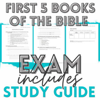 Pentateuch Exam First 5 Books Of Bible Free Study Guide Included
