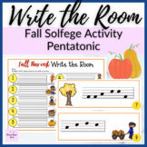 Pentatonic Fall Pumpkin Patch Melody Write the Room for So