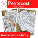 Pentecost Activity 3rd Grade