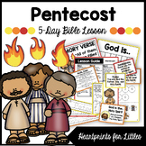 Pentecost Bible Lesson, The Holy Spirit, Acts 2