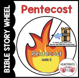 Pentecost Bible Story Wheel, The Coming of the Holy Spirit
