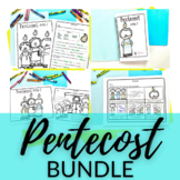 Pentecost Lesson BUNDLE // Printable activities + coloring